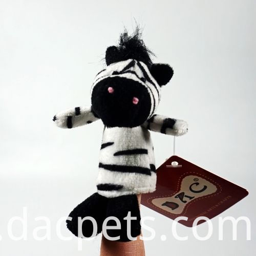 Zebra Fingerpuppe zebra finger puppet